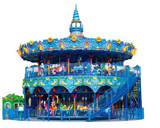 double decker carousel for sale 