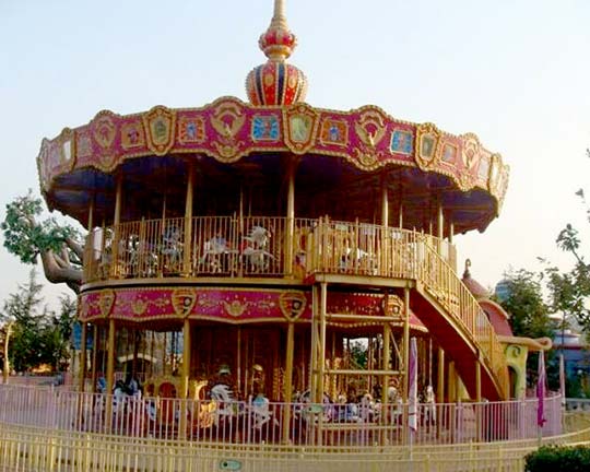 double-decker carousel ride manufacturer