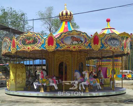 fiberglass carousel for sale 