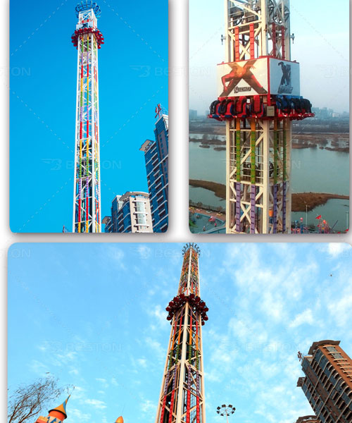 amusement park drop tower ride for sale in Beston Rides